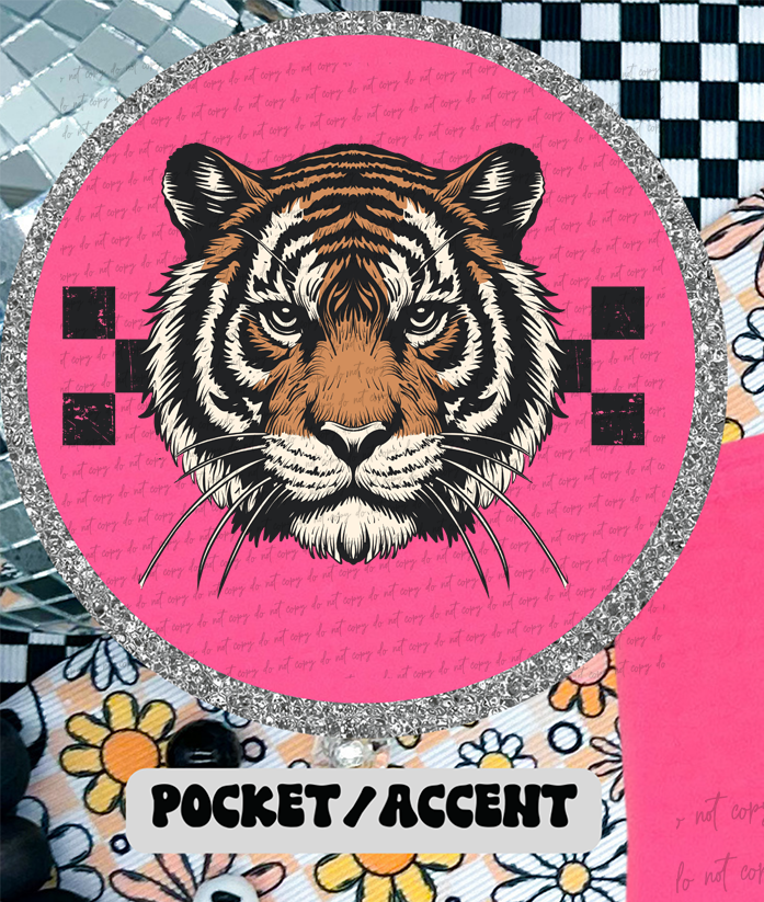 Damn Good Mother Tiger (Pocket Print) 86392 DTF Transfer