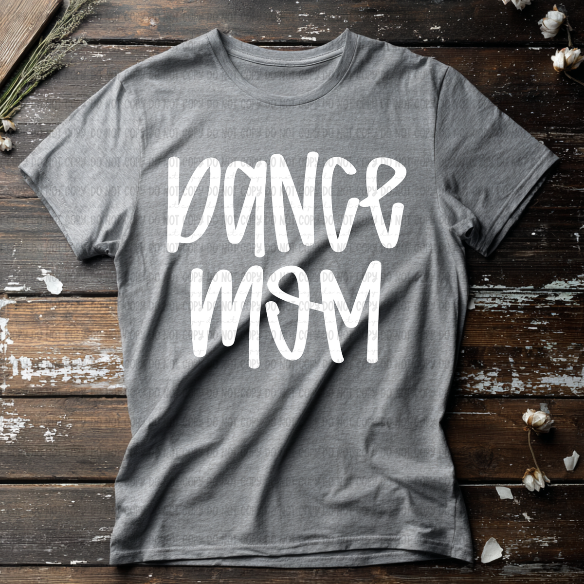Dance mom WHITE marker (Revel) DTF Transfer