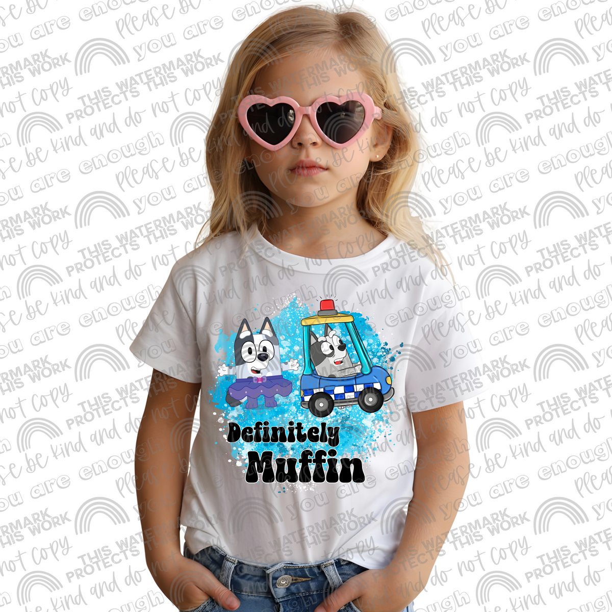 Definitely Muffin (SM) DTF transfer