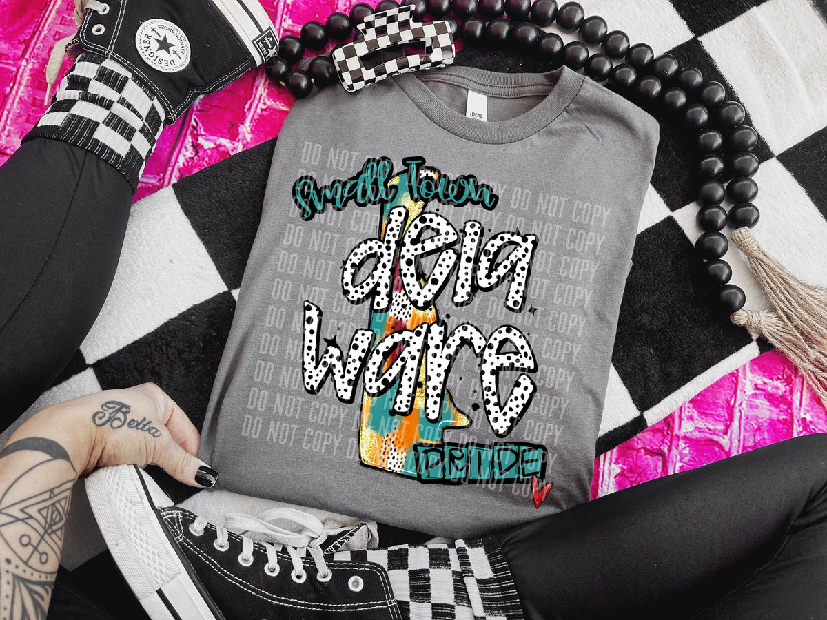 Delaware Small Town Pride Stone 63217 DTF transfer