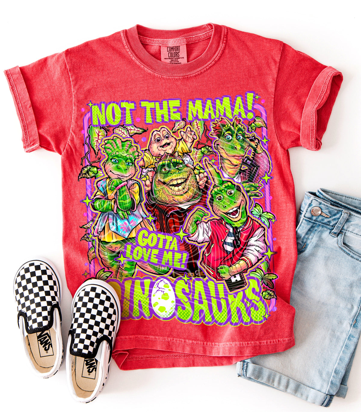 Not the mama (FRONT ONLY) (Gravitee) DTF Transfer