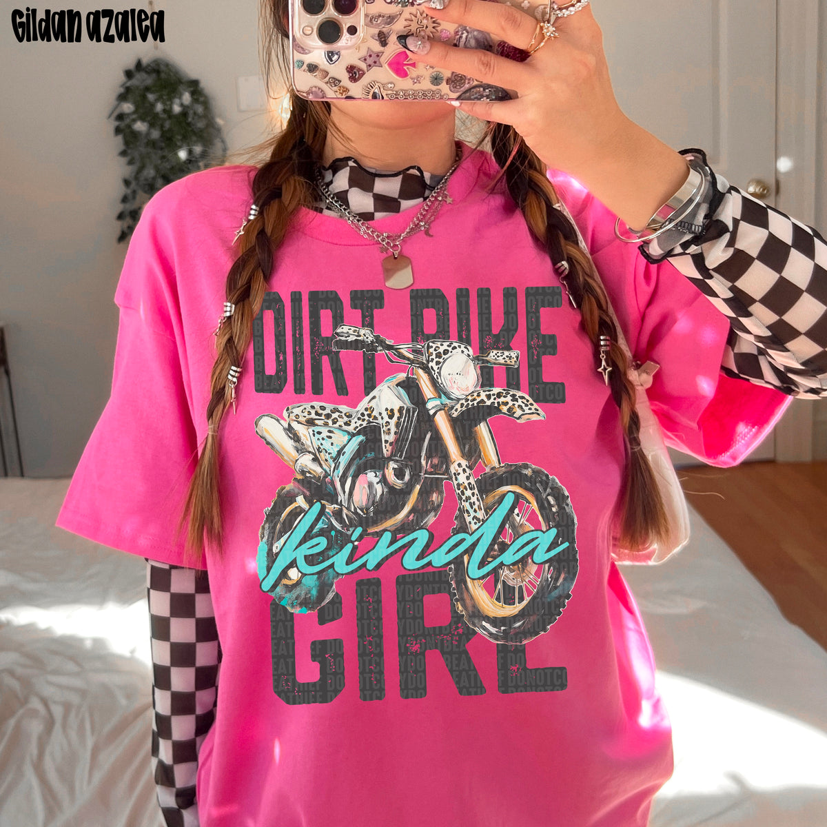 Dirt Bike Kinda Girl (SDD) DTF transfer