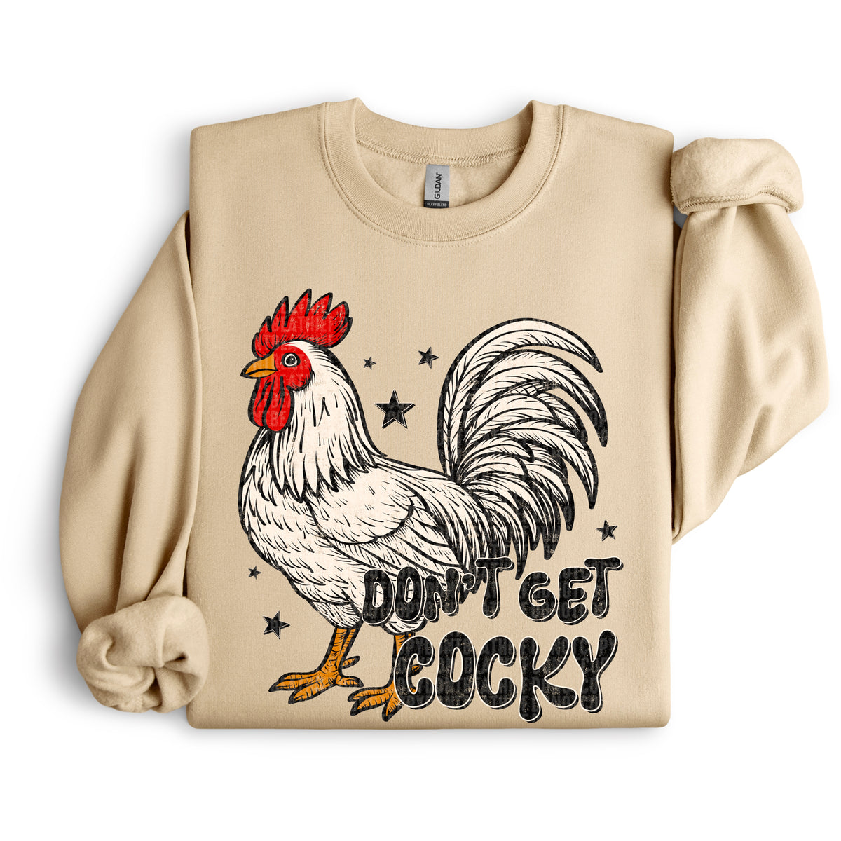 Don't get cocky Chicken 105202 DTF transfer