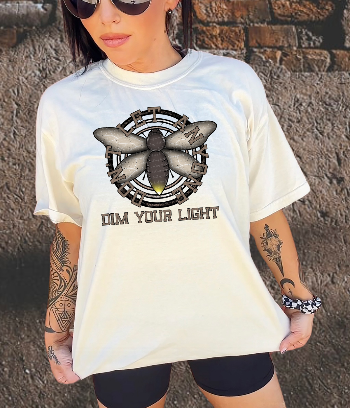 Don't Let Anyone Dim Your Light Firefly 74701 DTF Transfer