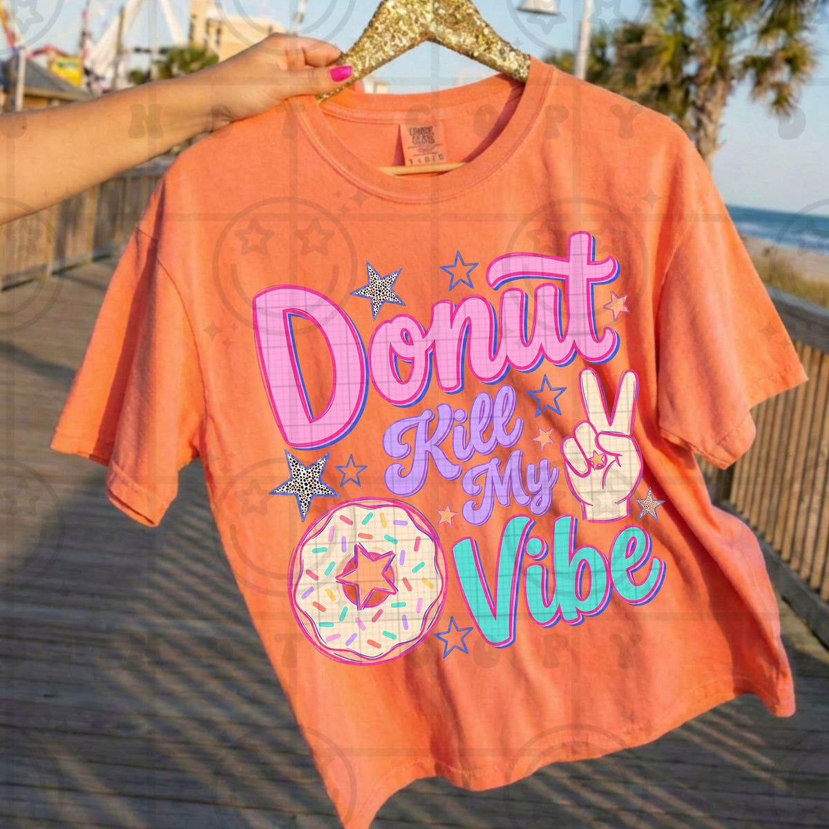 Donut kill my vibe (HW) DTF Transfer
