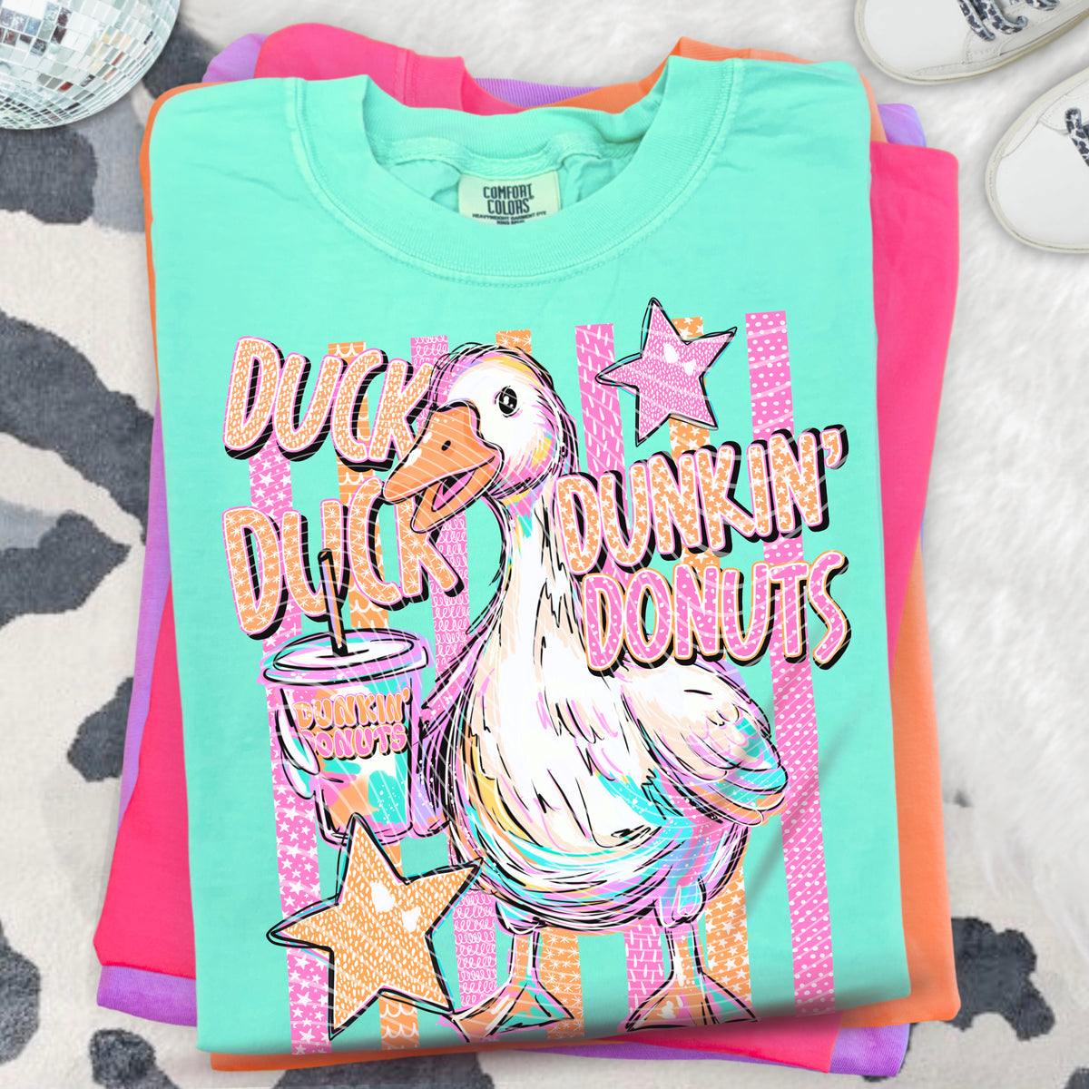 Duck Duck coffee (AG) DTF Transfer