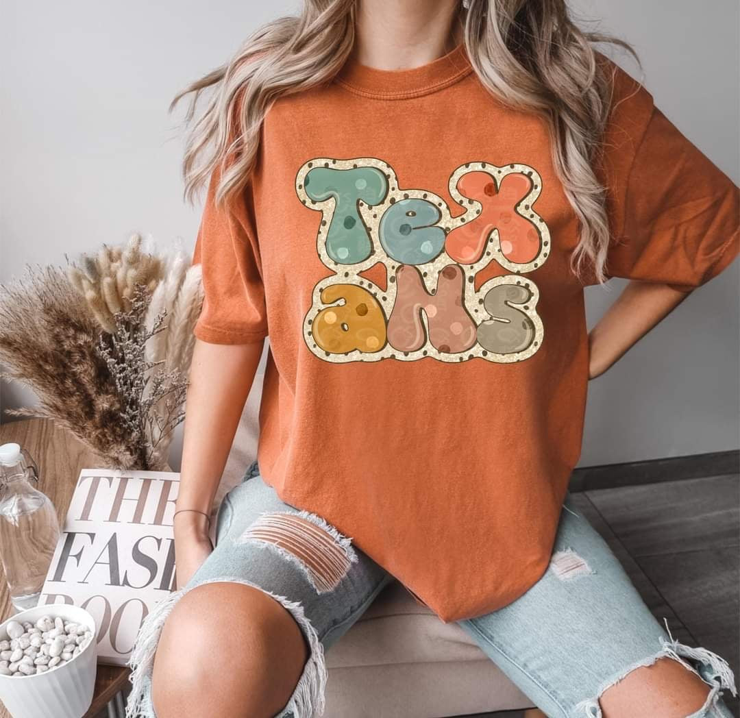 Texans boho (C’s) 60264 DTF transfer