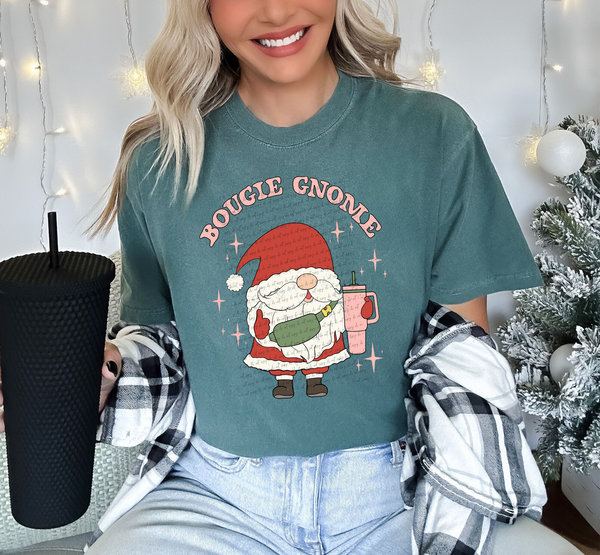 Bougie Gnome (santa gnome) 49892 DTF transfer