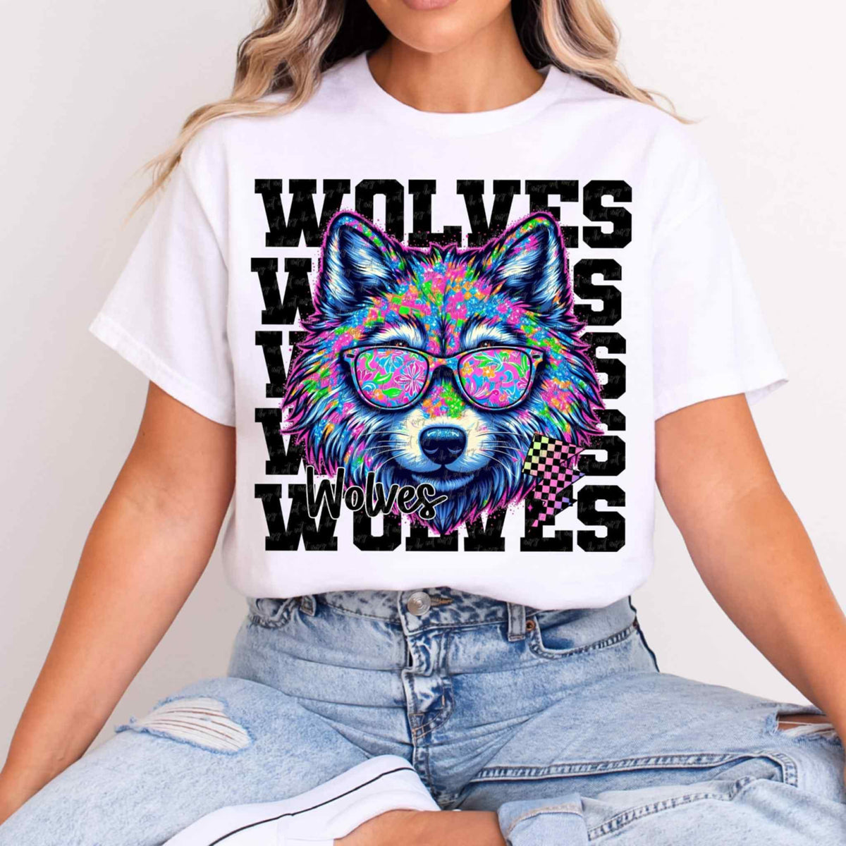 Wolves Stacked Exclusive (Virgo) 109037 DTF transfer
