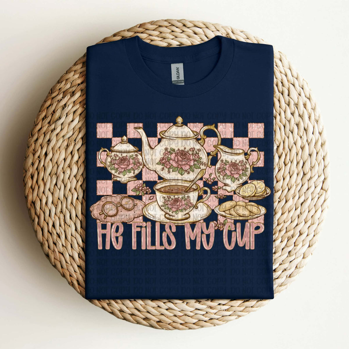 He fills my cup tea pot (VP) DTF transfer