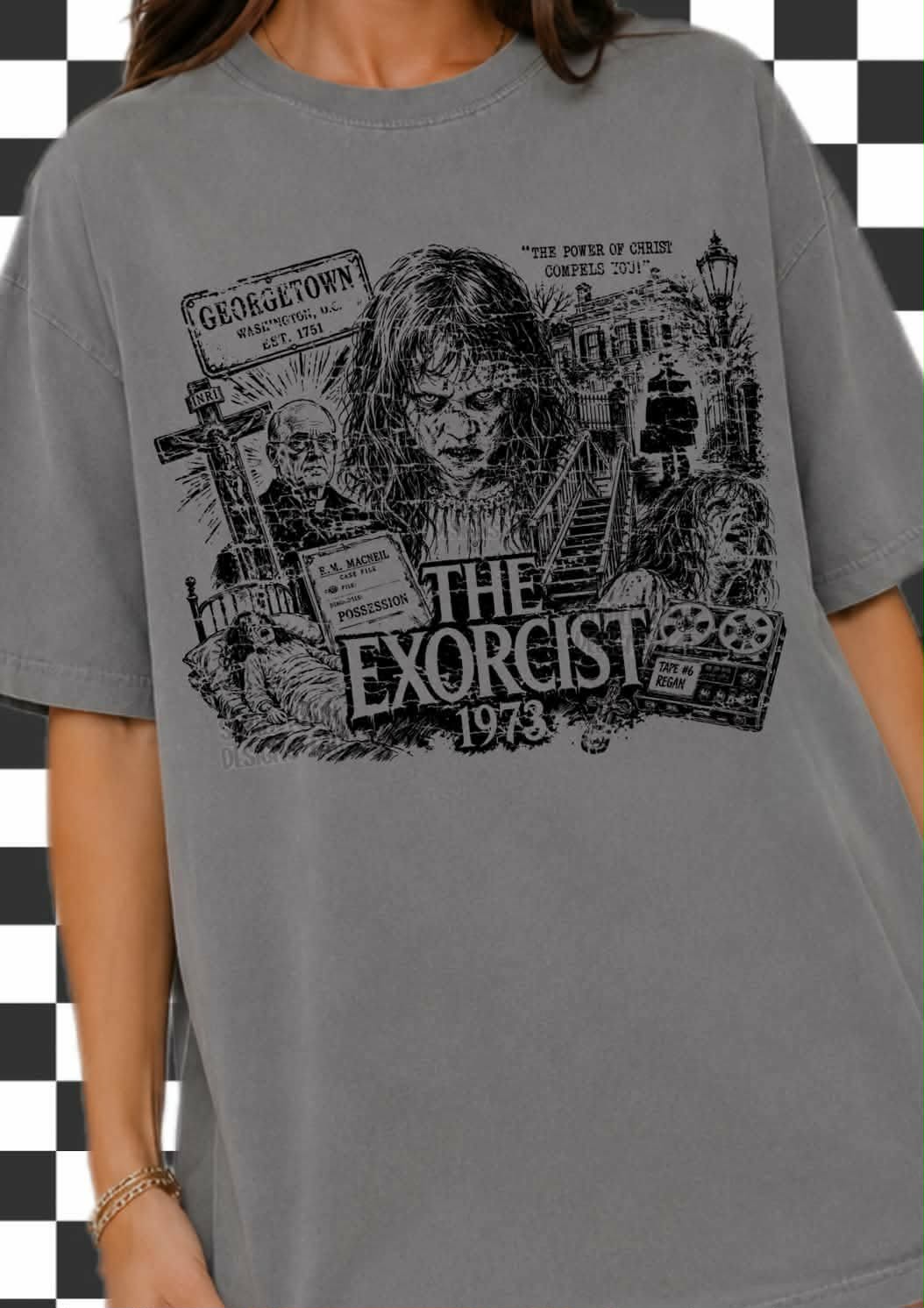 The Exorcist BLACK (STD) DTF Transfer