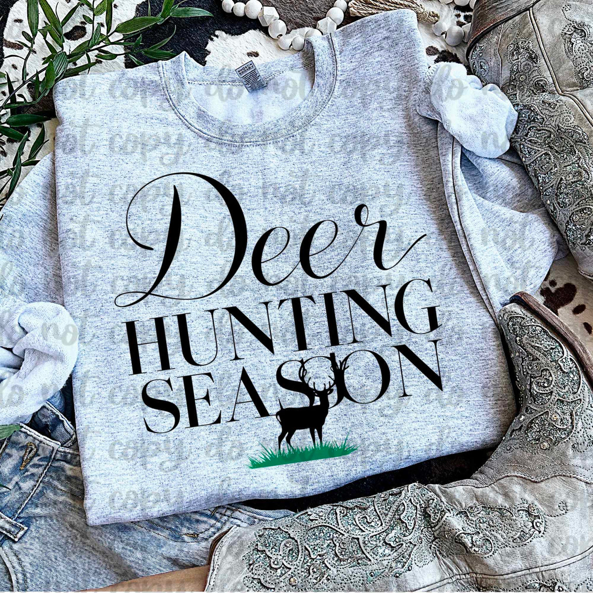 Deer hunting season (vintage) 60727 DTF transfer