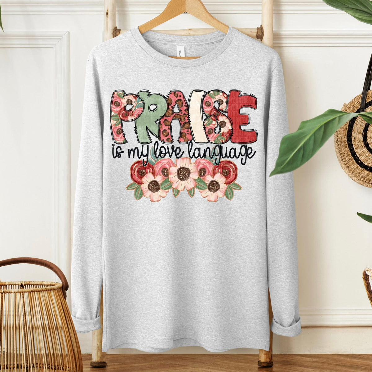 Praise is my love language (SDD) DTF transfer