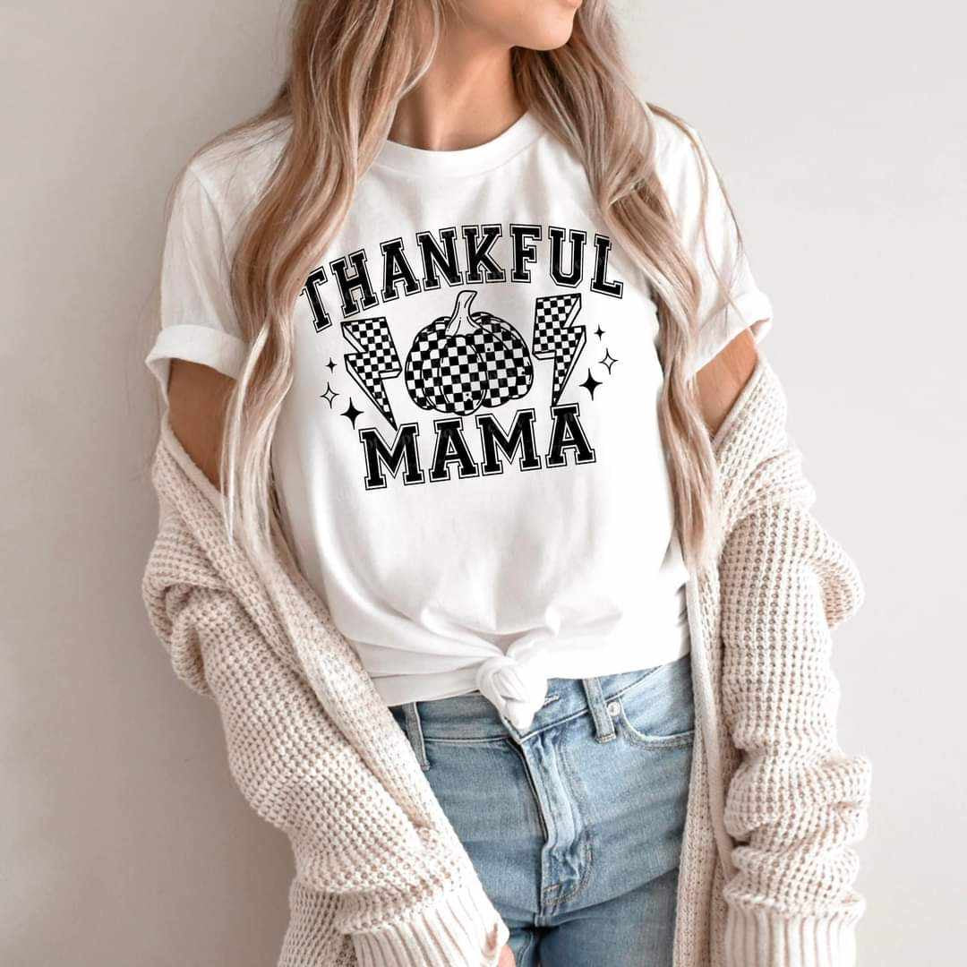 Thankful mama BLACK (CSC) 58634 DTF transfer