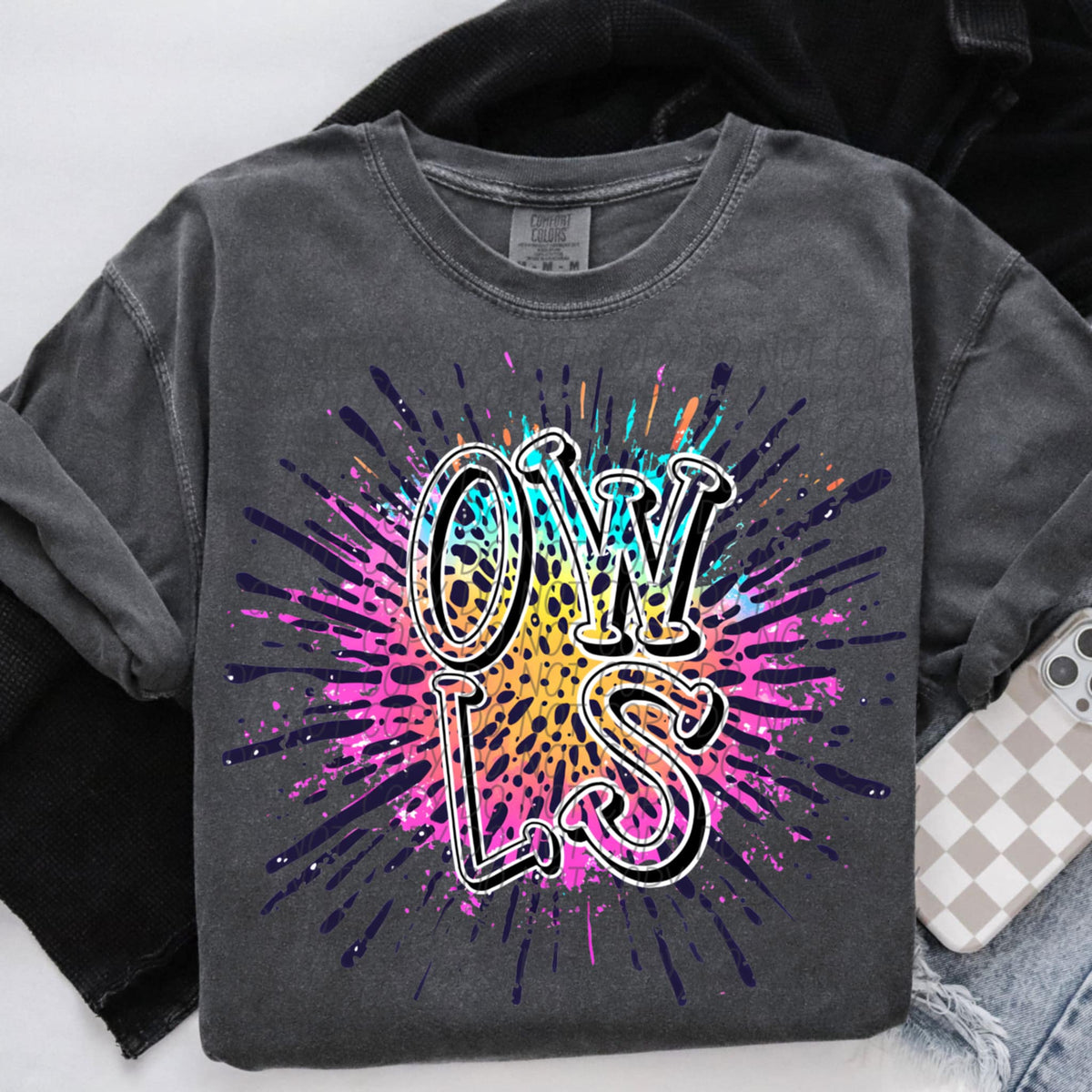 Colorful Burst Mascots (City)