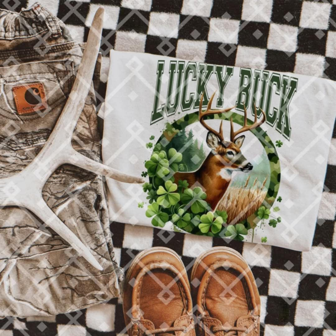 Lucky buck (CRAFTI) 85579 DTF transfer