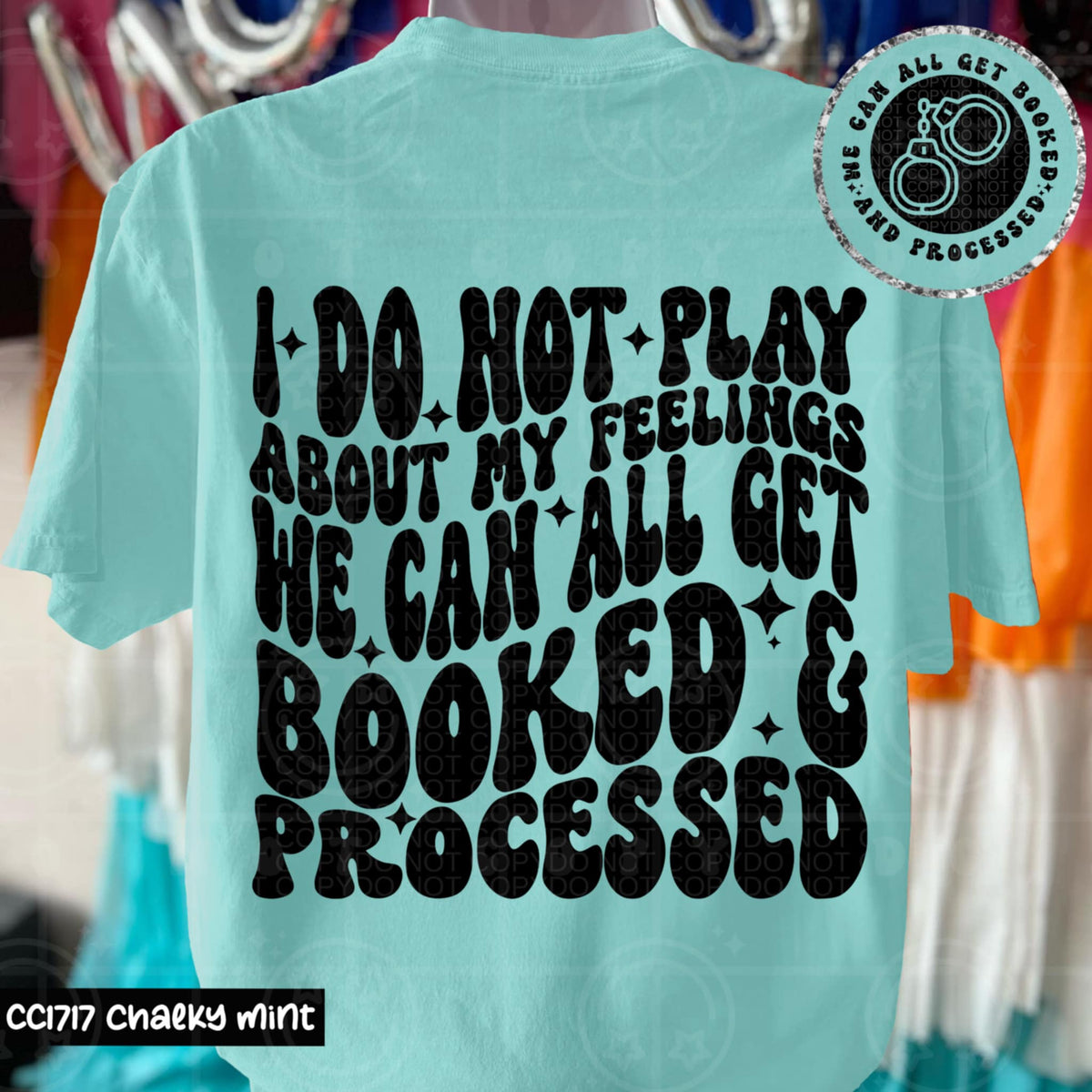 I do not play about my feelings BACK (HW) 95750 DTF transfer