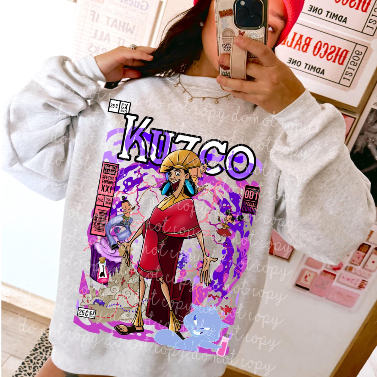 Kuzco (MMD) DTF transfer