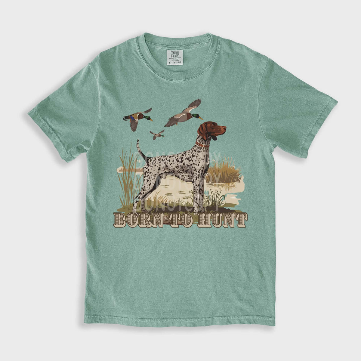 Born to hunt dog (CSG) DTF transfer