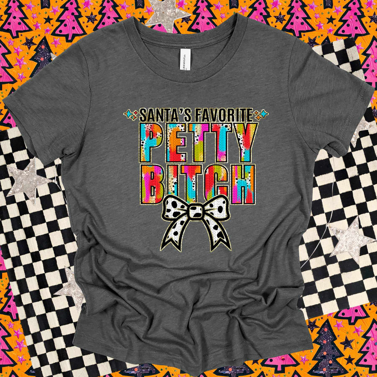 Santa’s favorite petty bitch (HW) 67082 DTF transfer