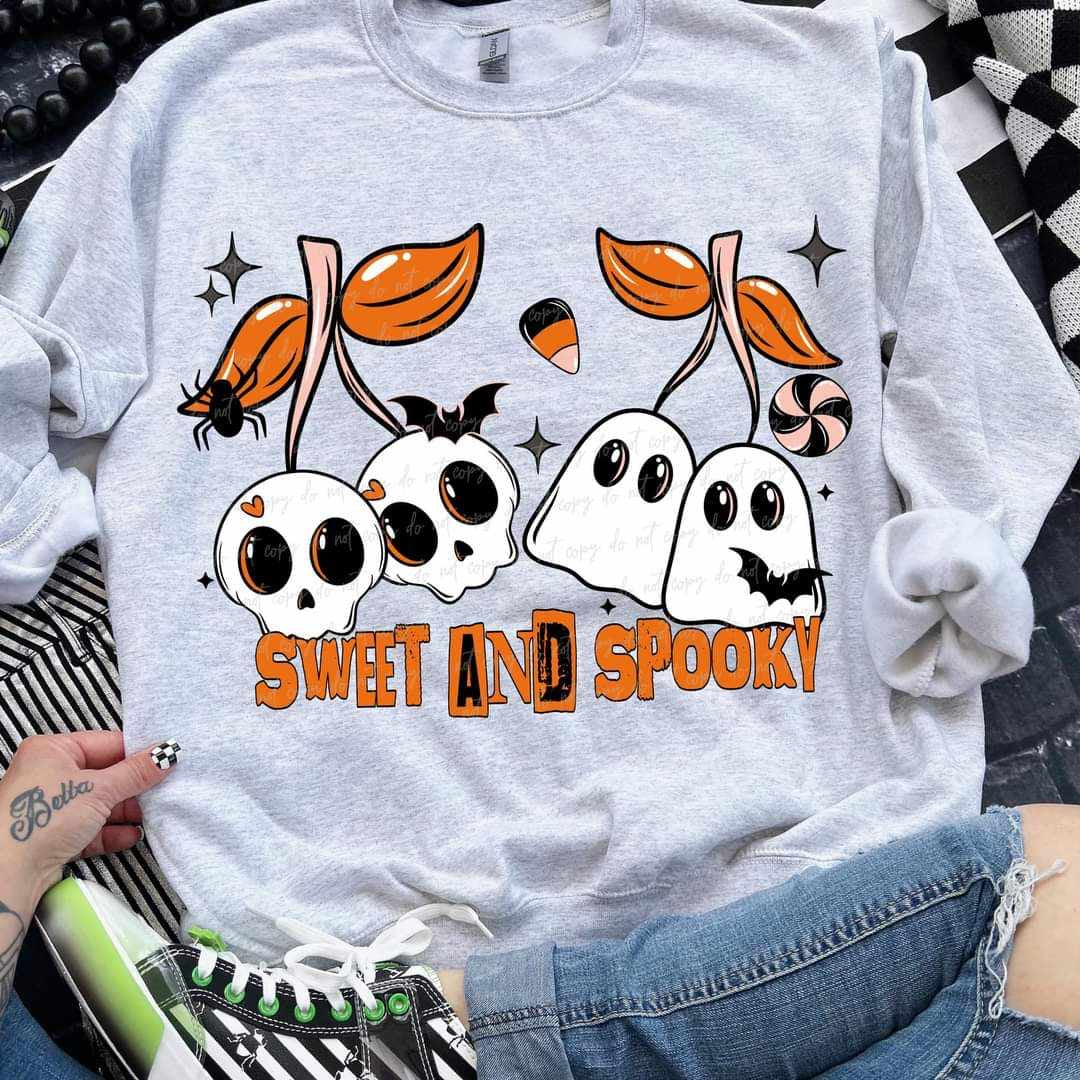 Sweet and spooky cherries (VIRGO) 53424 DTF transfer
