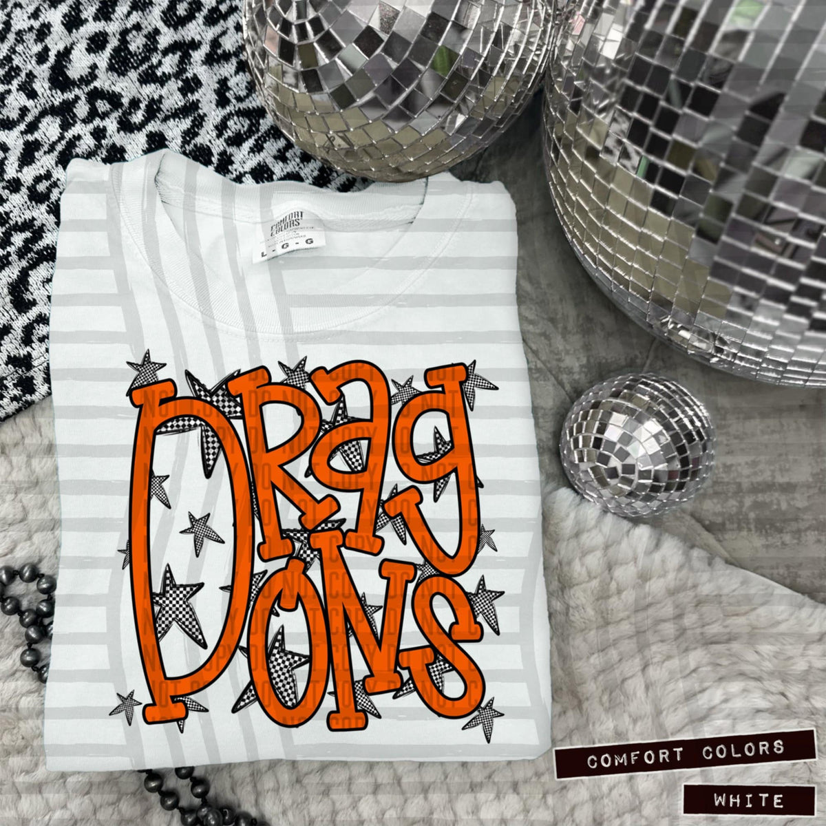 Orange Staggered Mascots (Caplinger)