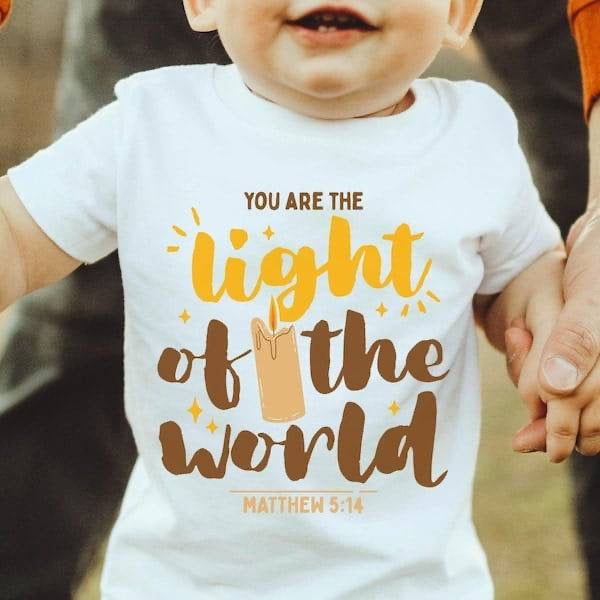 You are the light of the world (KARTA) 62972 DTF transfer