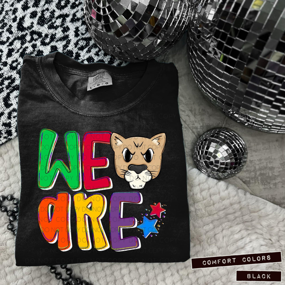 We are cougars (Caplinger) 100791 DTF transfer
