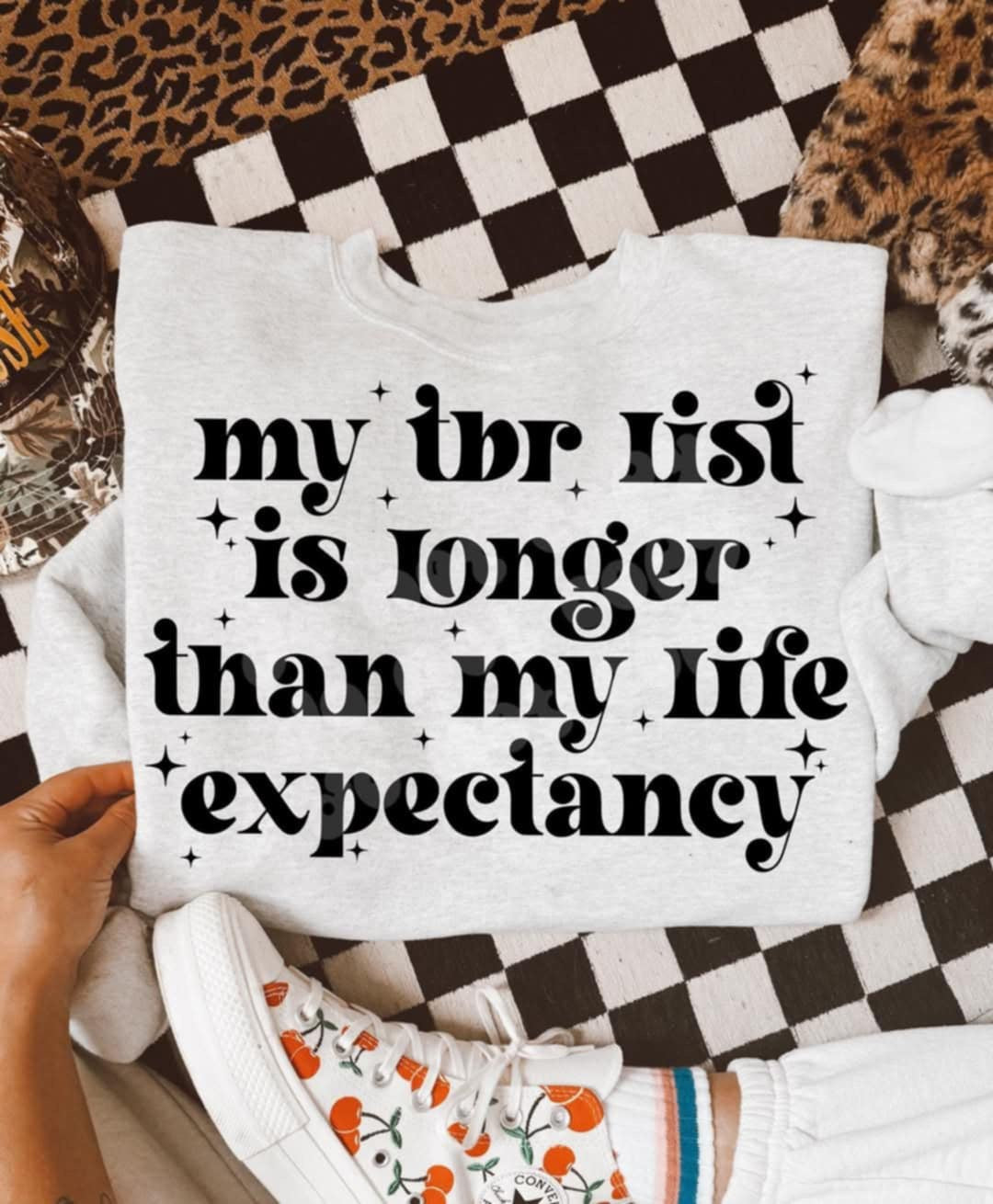 My tbr list is longer than my life expectancy (LYTTLE) 91390 TF transfer