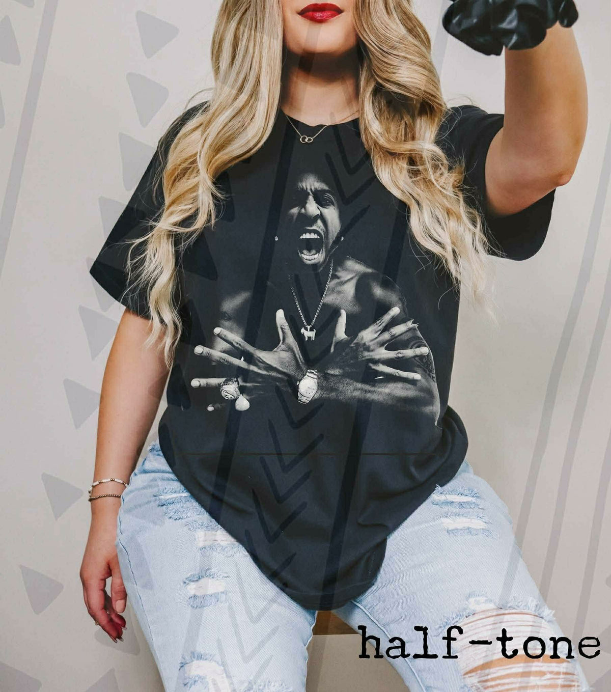 Halftone L (Tgg) DTF Transfer