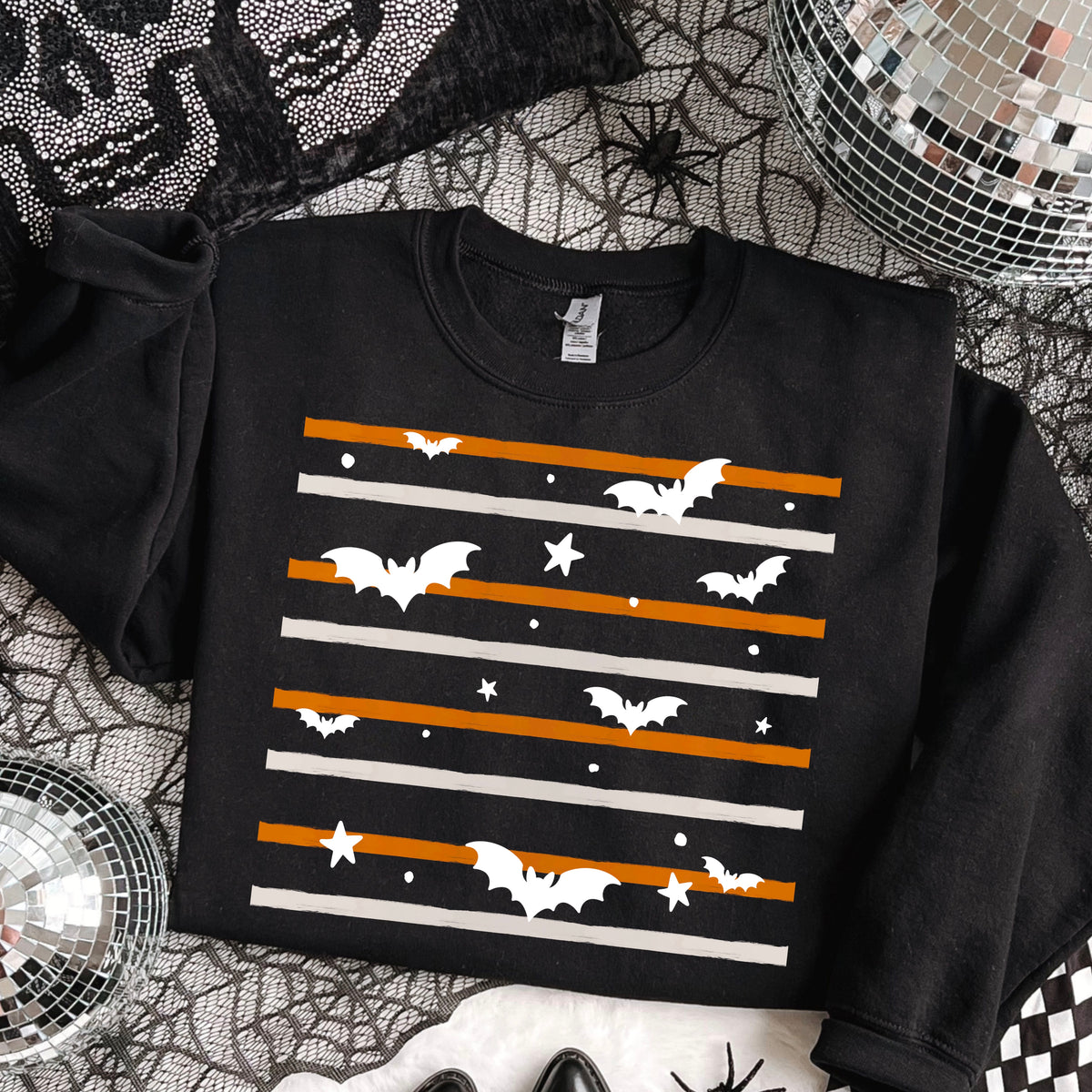 Bat stripes (light cream) (CSC) DTF Transfer
