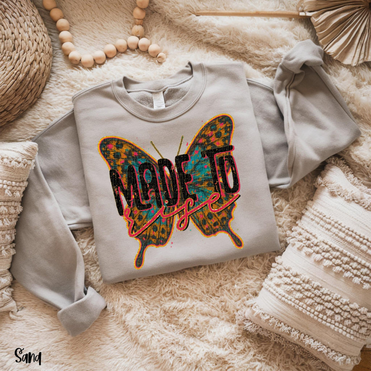 Made to rise butterfly (SDD) 99261 DTF transfer