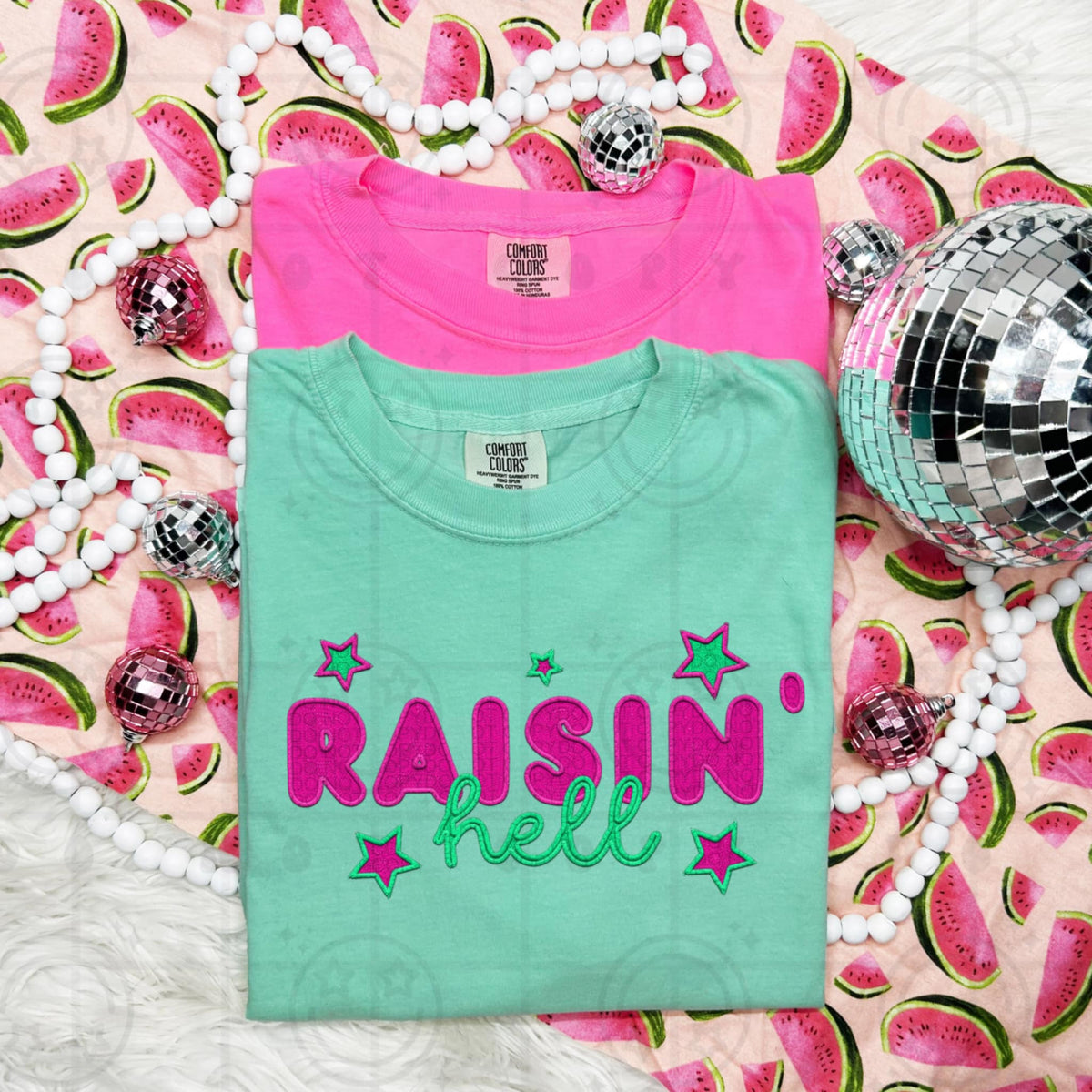 Raisin hell (HW) 97032 DTF transfer