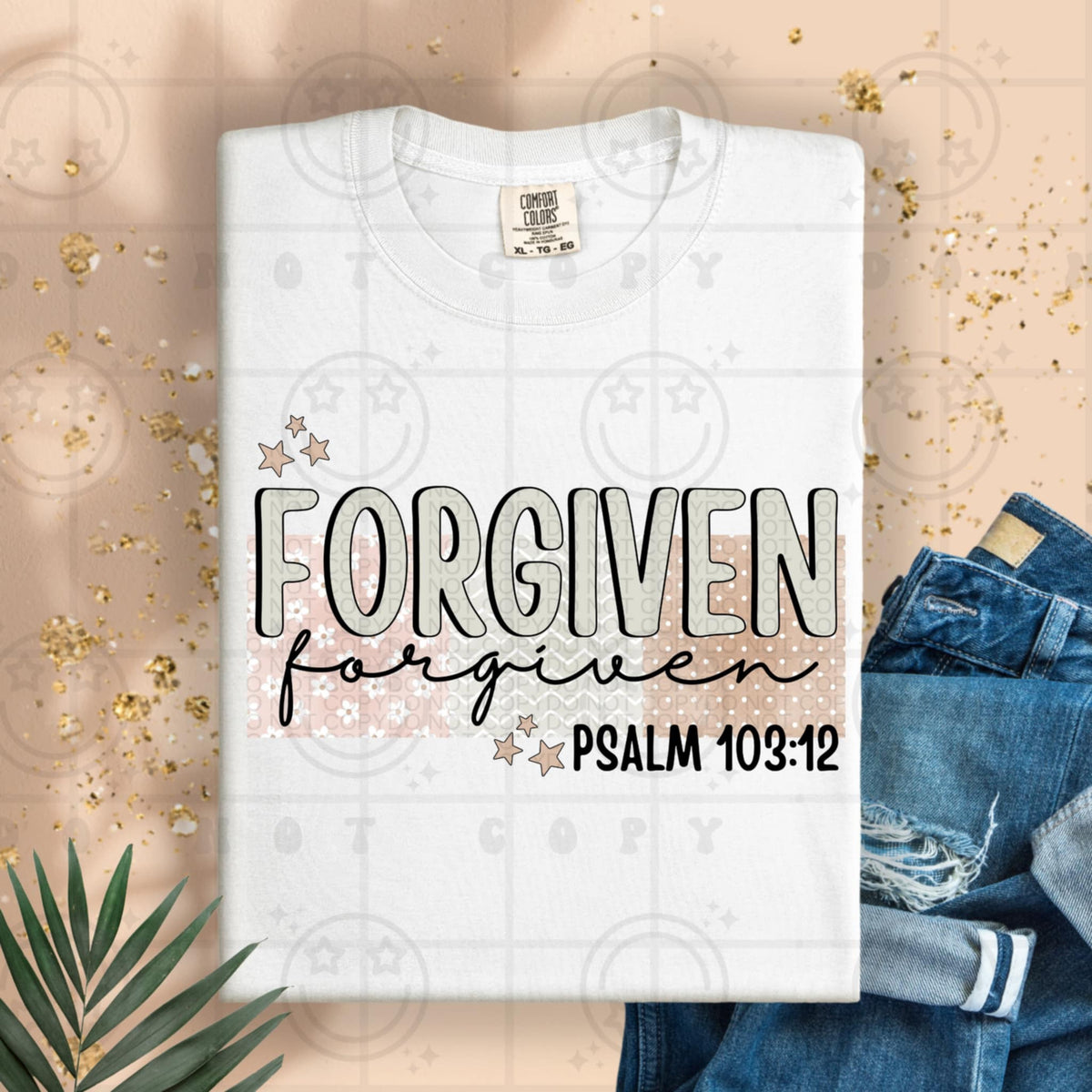 Forgiven (HW) 92121 DTF transfer