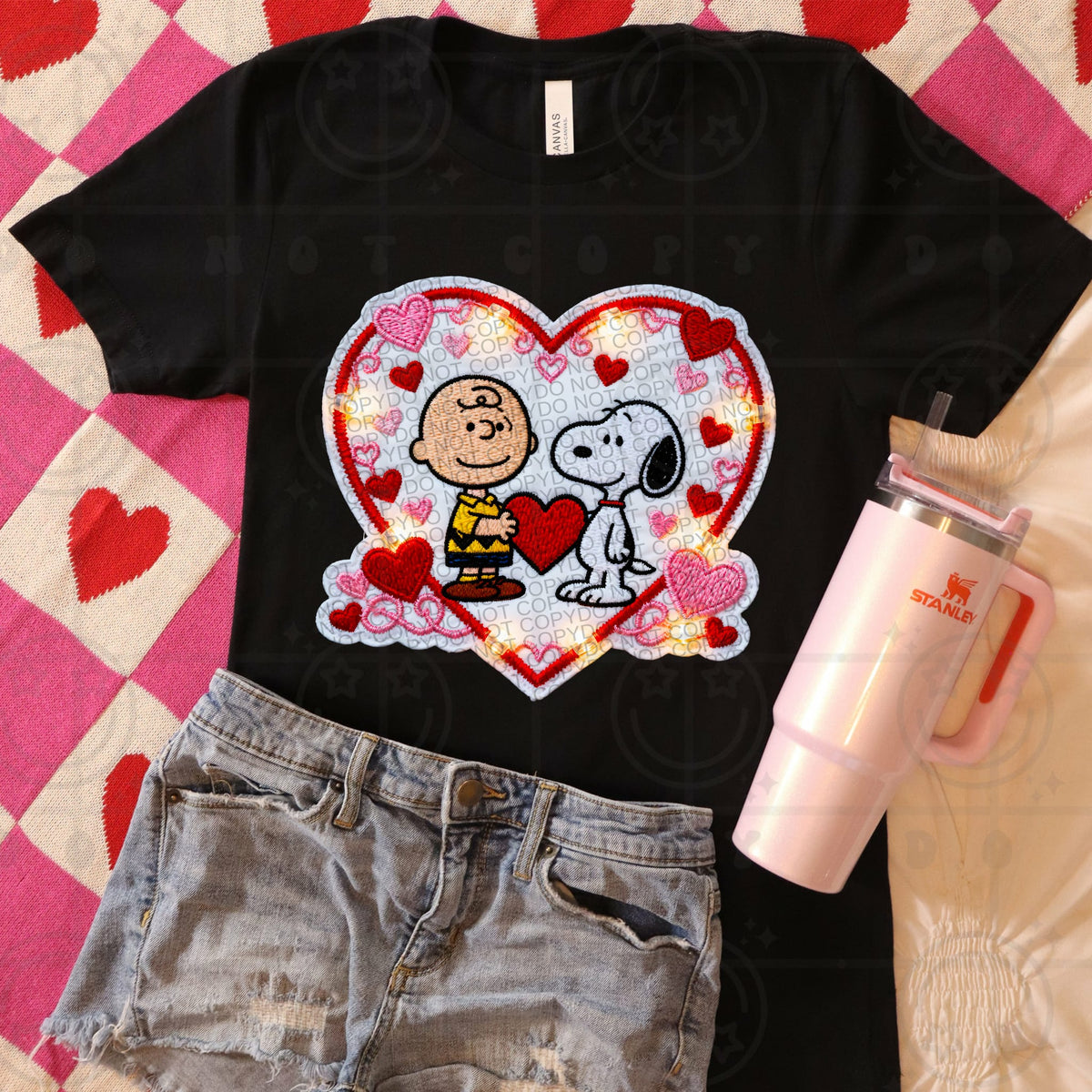 Peanut heart (HW) DTF transfer