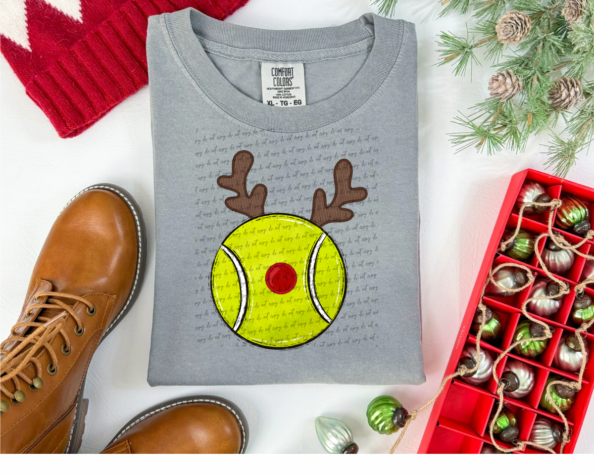 Tennis Reindeer 30400 DTF transfers