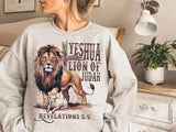 Yeshua lion of Judah 73832 DTF transfer