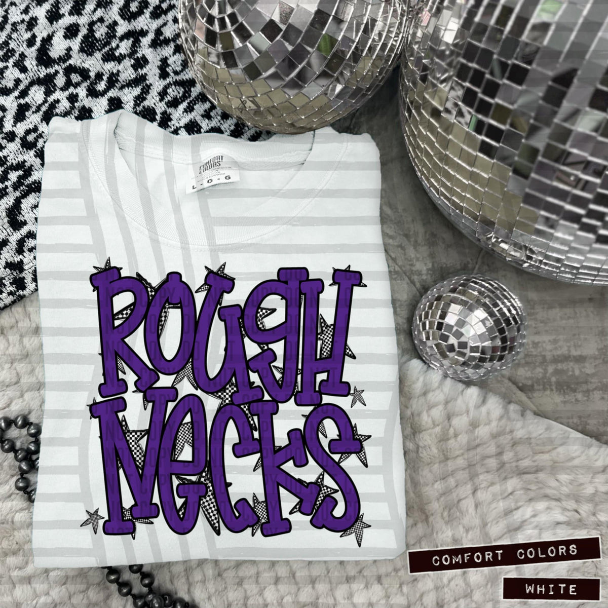 Purple Staggered Mascots (Caplinger)