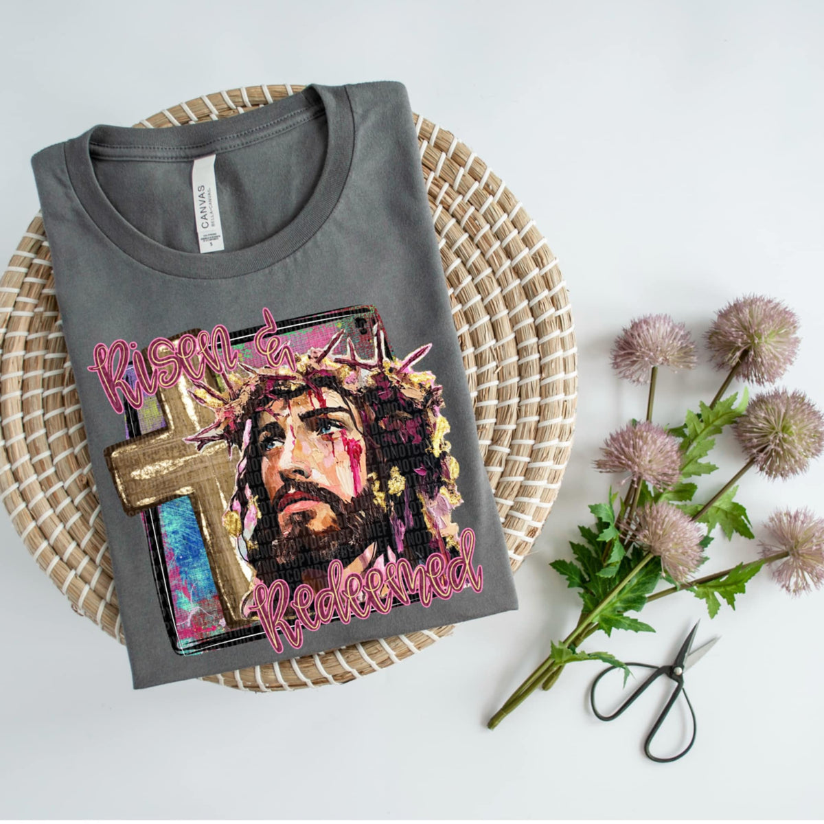 Risen & redeemed (SDD) 92299 DTF transfer
