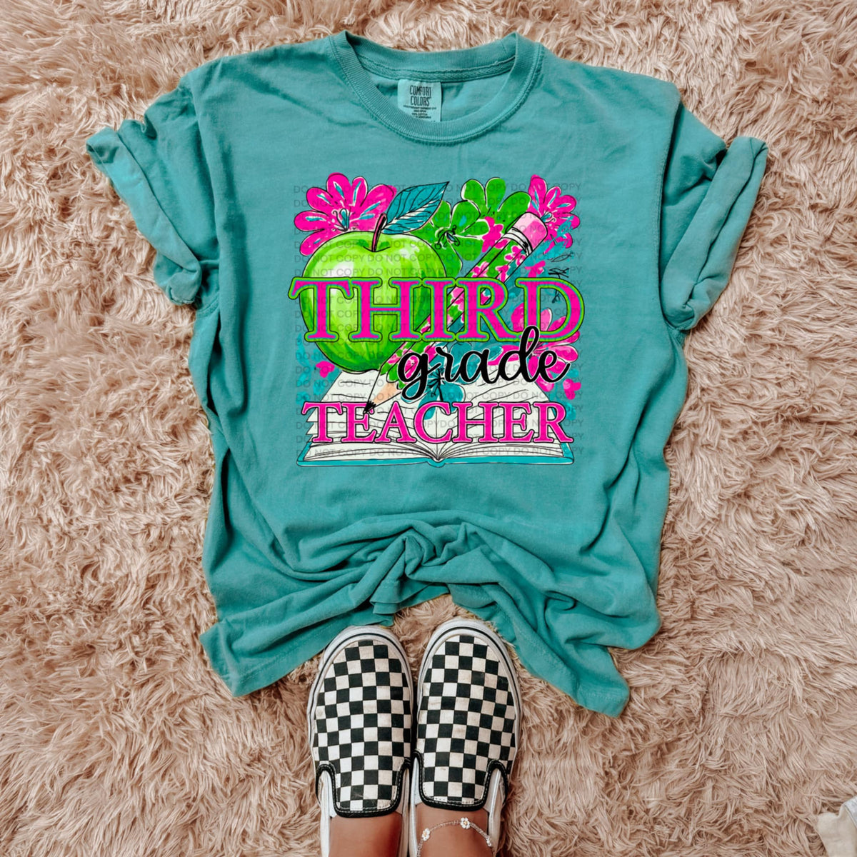 Third Grade Teacher (scg) DTF Transfer