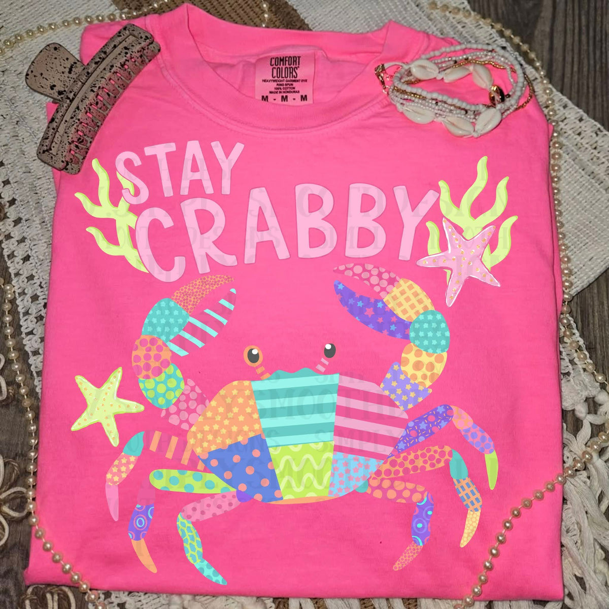 Stay crabby Sunday Special DTF transfer