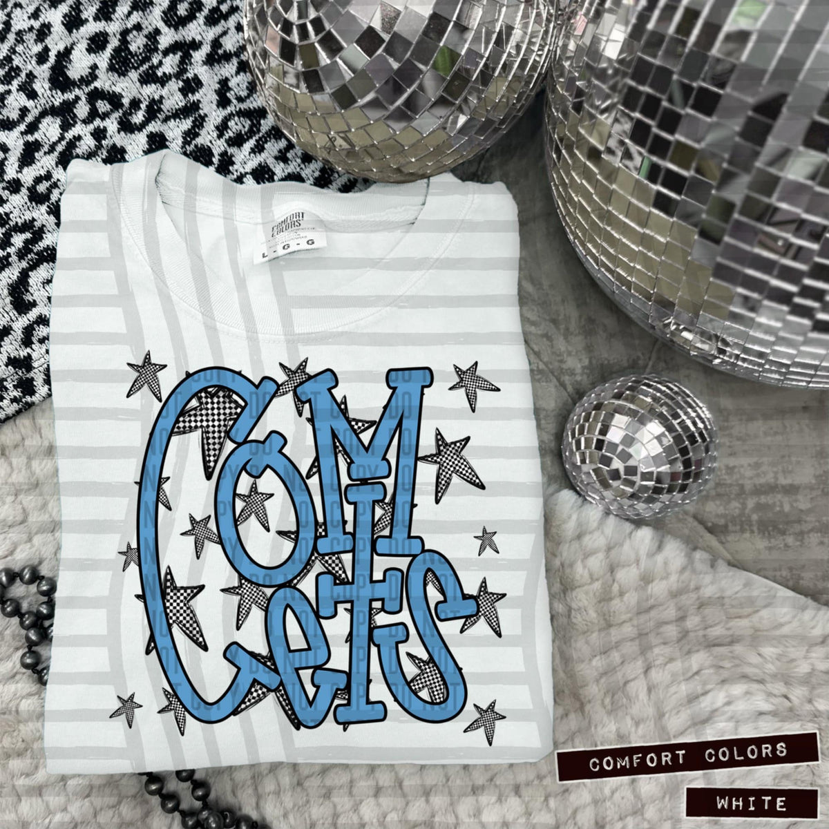 Col Blue Staggered Mascots (Caplinger)