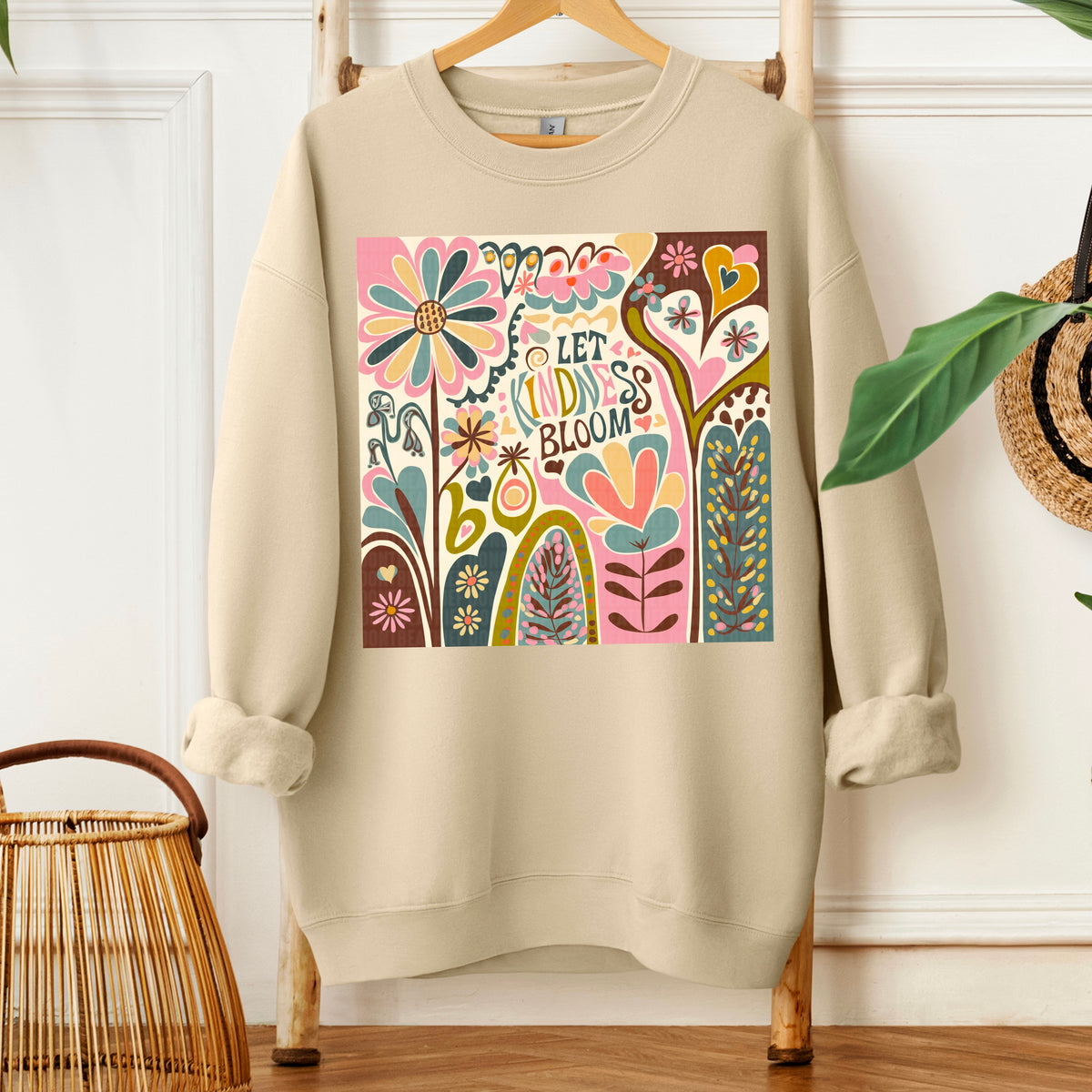 Let kindness bloom 109733 DTF transfer
