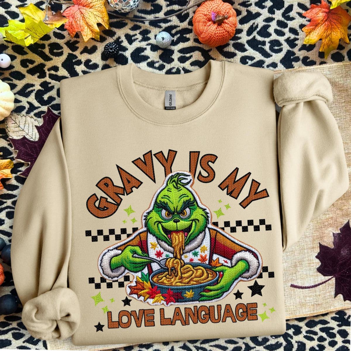 Gravy Love Language exclusive DTF transfer