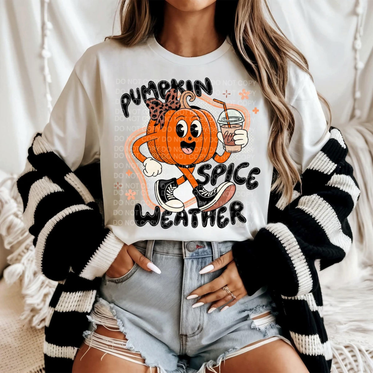 Pumpkin spice weather (SCG) 107236 DTF transfer