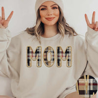 Mom Plaid TTD 49621 DTF TRANSFER