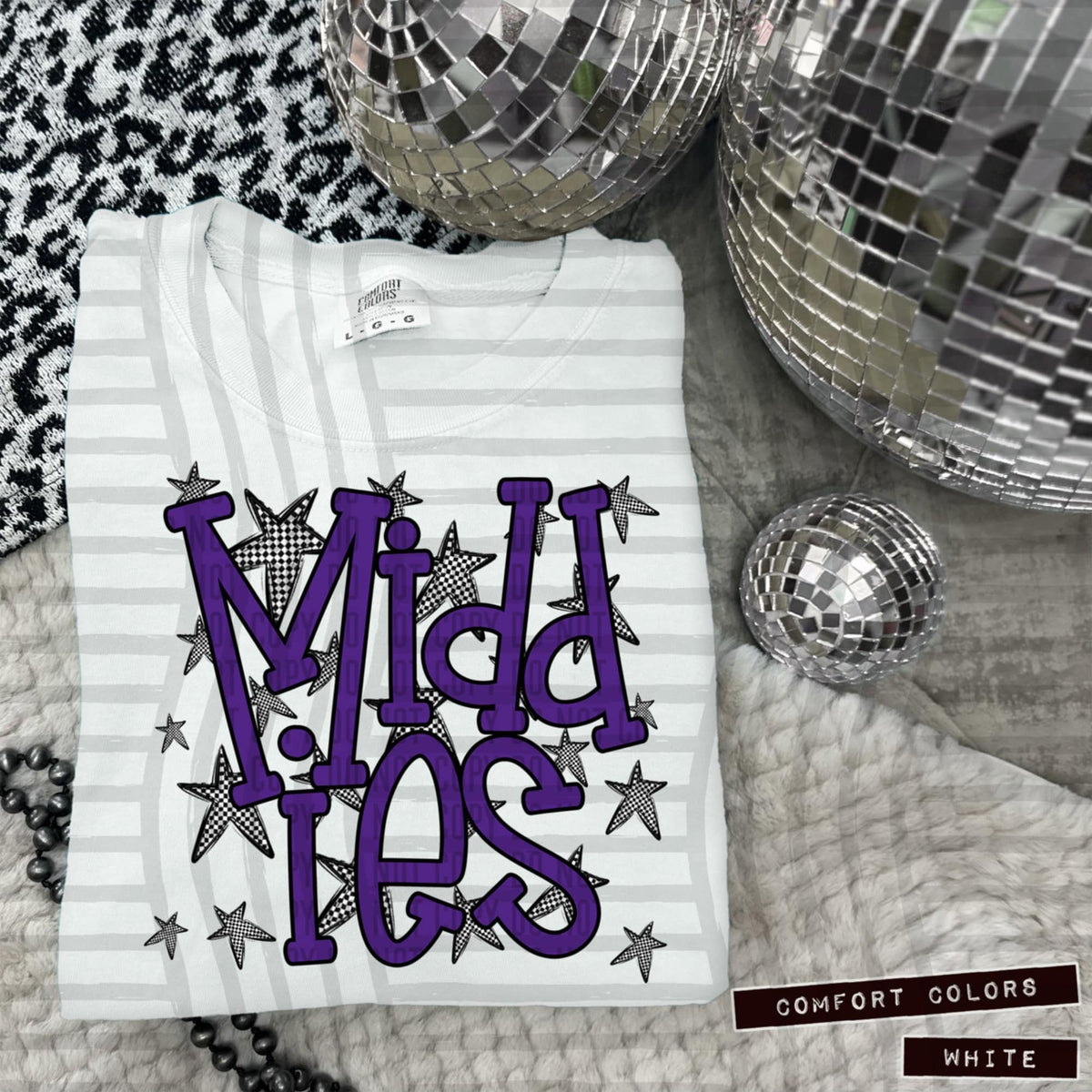 Purple Staggered Mascots (Caplinger)