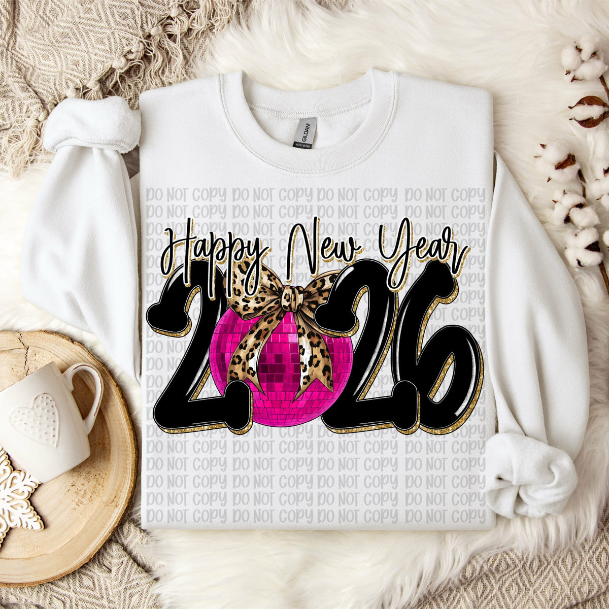 Happy New Year 2026 (VP) DTF Transfer