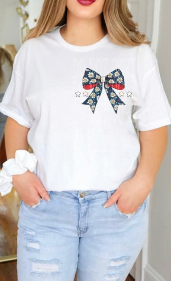 She’s a good girl loves Jesus & America too pocket (PH) 95903 DTF transfer