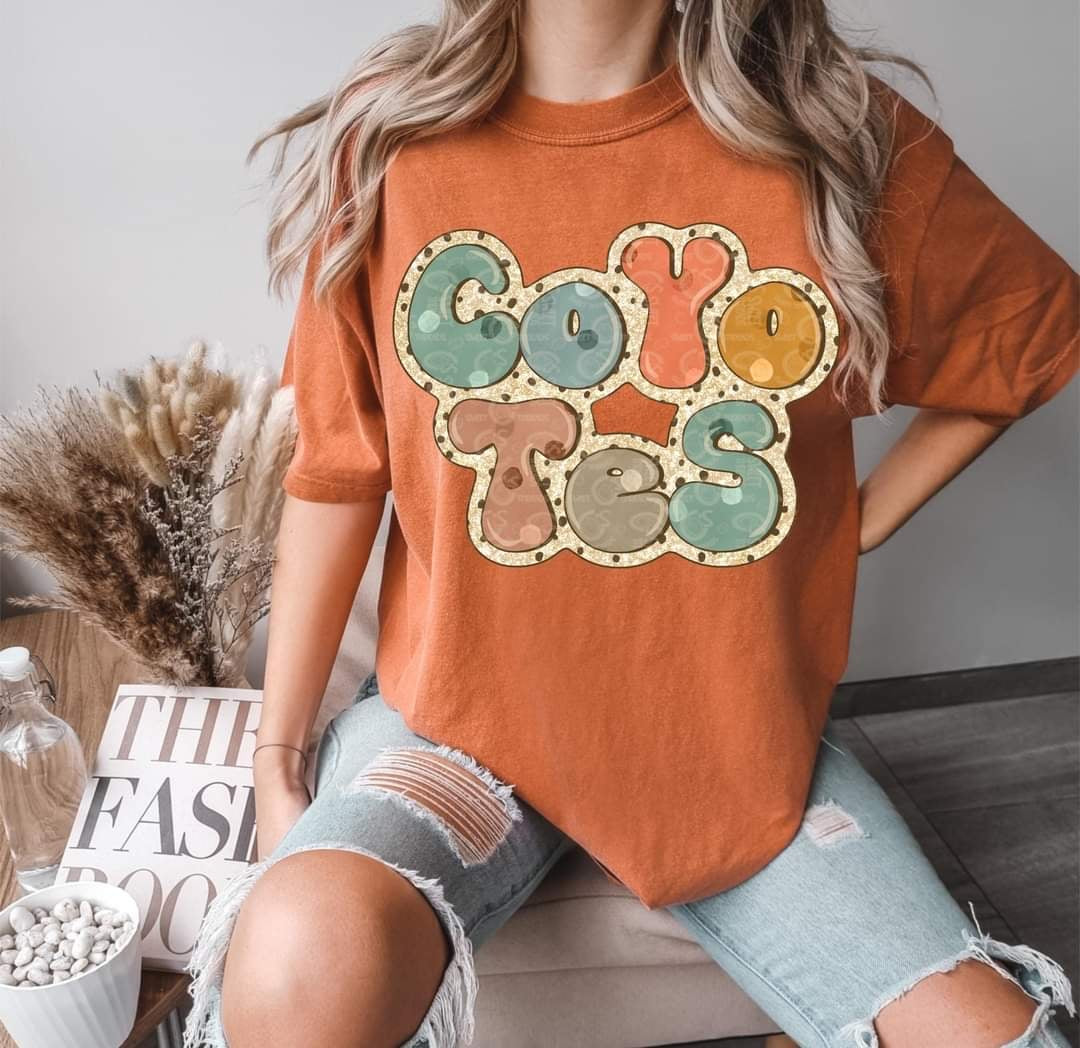 Coyotes boho (C’s) 60205 DTF transfer
